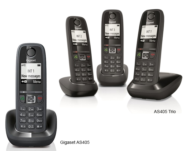 Gigaset AS405 : nouvelle gamme de téléphones sans fil DECT, ultra