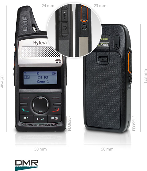 Nouveau : Hytera, les premiers talkies walkies numériques sans licence dmr446